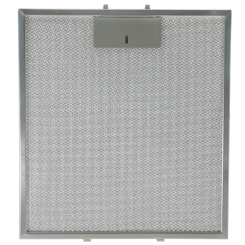 image 1 of SPARES2GO Vent Extractor Aluminium Mesh Filter compatible with Hotpoint Oven Cooker Hood (Pack of 2)