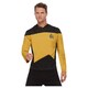 image 1 of Operations Uniform Star Trek The Next Generation Fancy Dress Costume Adult Mens Small
