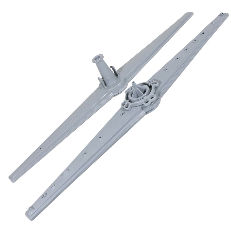 image 1 of SPARES2GO Upper and Lower Spray Arm for Kenwood KDW60S20 KDW60T18 KDW60W20 KDW60 KID60 Dishwasher