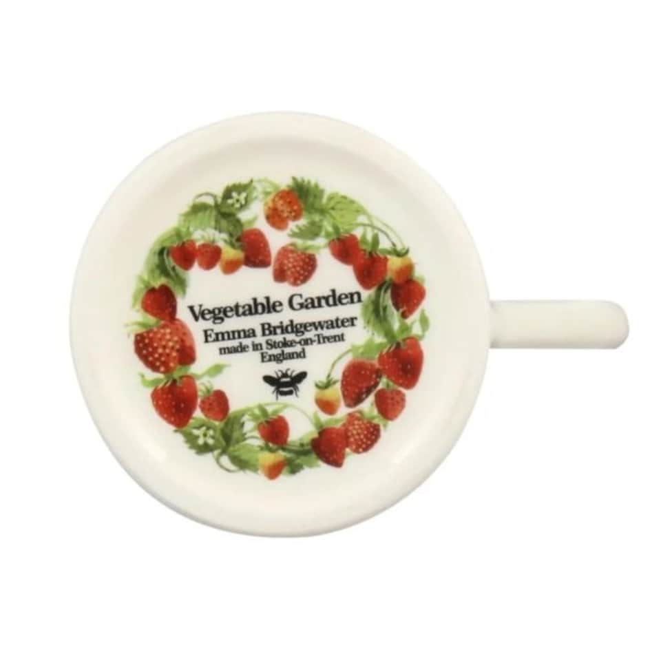 image 1 of Mug: 1 x 300ml Emma Bridgewater Strawberries 1/2 Pint Mug, Ceramic White