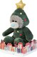 image 3 of Me to You Tatty Teddy Dressed As Christmas Tree 13cm-High Bear On Gift Plinth Official Collection