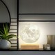 image 3 of Gingko Design Smart Moon Lamp Natural White Ash Wood