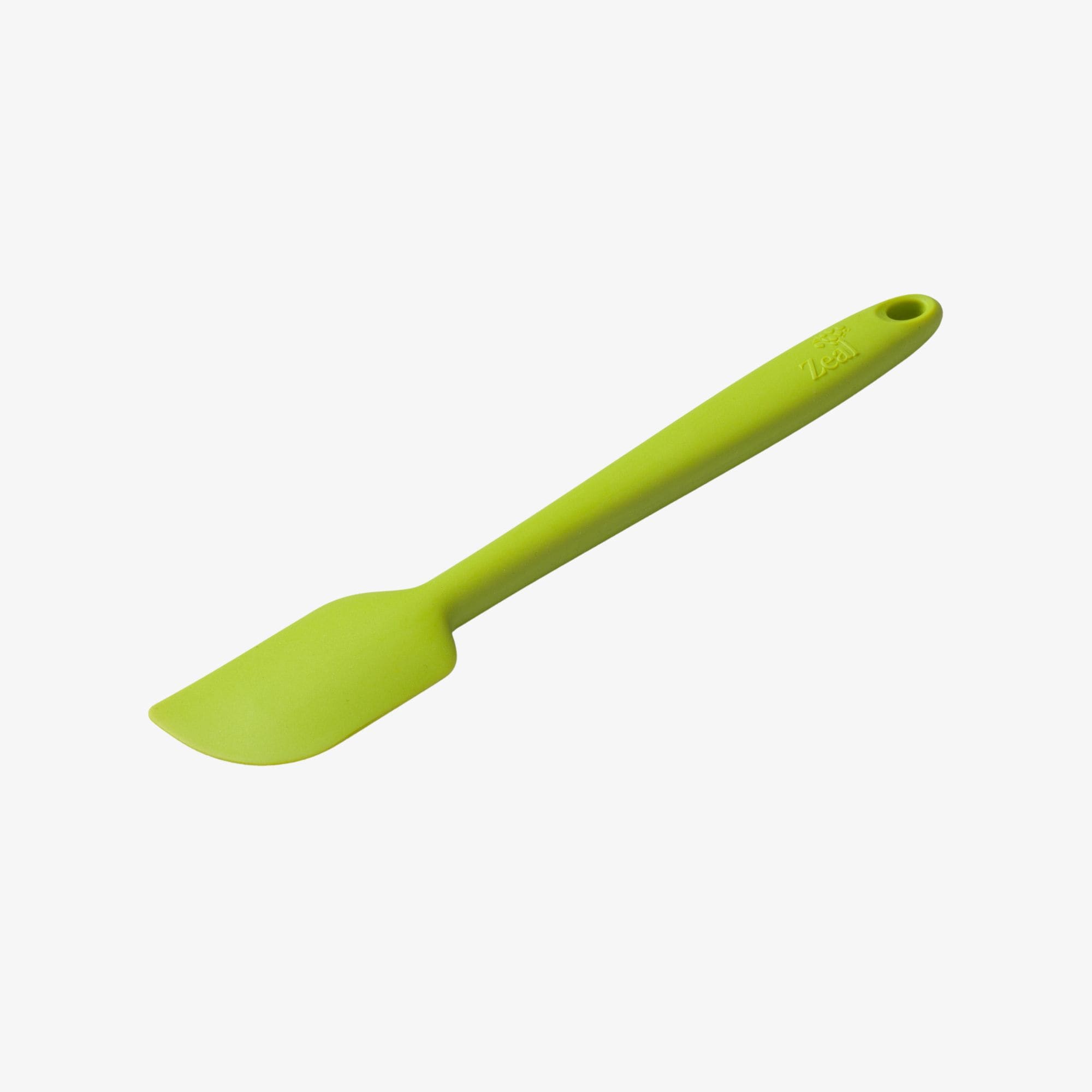 Zeal Small Silicone Baking Spatula with Flexible Tip, Lime