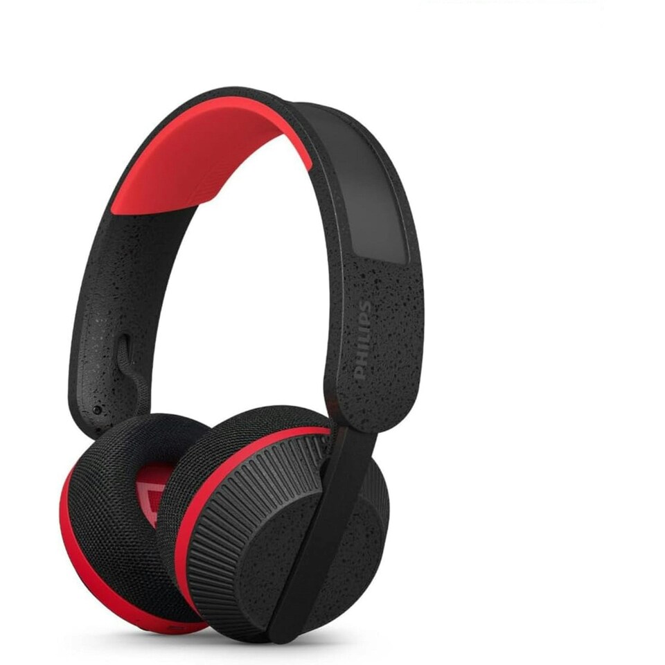 image 1 of Philips TAA6219 Solar Powered Self Charging Over Ear Bluetooth Headphones Black