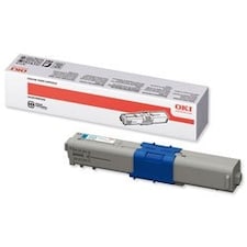 Brand New. Oki Laser Toner Cartridge High Yield 5000pp Cyan Ref 44469724