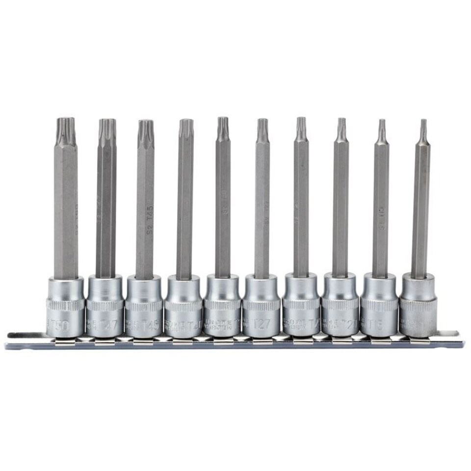 Tx-Star 10Pc Socket Set 100Mm - 16310