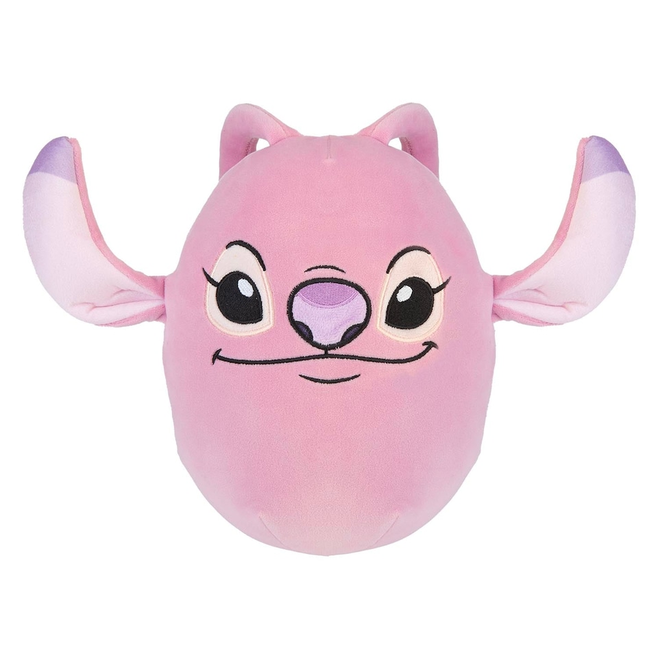 PMS Lilo & Stitch Angel Oval Cushion Pink - 22cm x 16cm