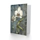 image 2 of Orchid Flower Blooms Modern Stylised Art Nouveau Floral Greeting Card