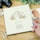 image 1 of Personalised Floral Elephant Square Photo Album