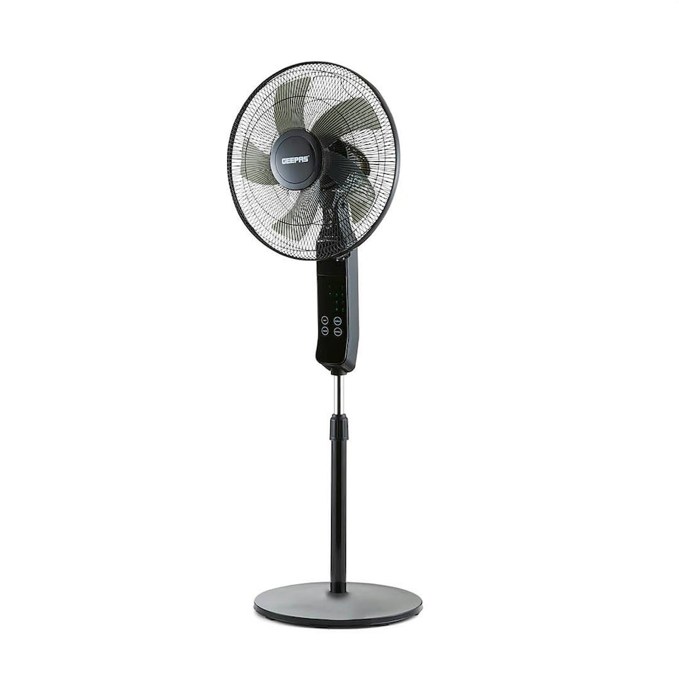 image 1 of GEEPAS 16 inch Pedestal Fan with Remote Control 60W