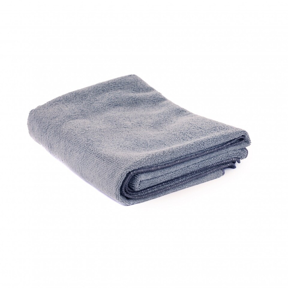 image 1 of Grey Microfibre Travel Sports Gym Swimming Beach Bath Towel