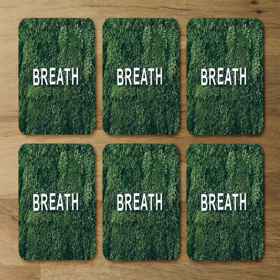 image 1 of Wellness Breath (Placemat & Coaster Set)