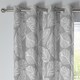image 2 of Fusion Matteo Eyelet Curtains Grey