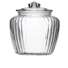 KitchenCraft Glass Storage Jar Clear 2.2L