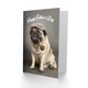image 2 of Fathers Day Sherlock Holmes Pug Puppy Cute Dad Card