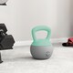 image 7 of SPORTNOW Kettlebell with Soft Body and Non-Slip Handle | Green | Grey and Green