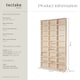 image 6 of CD Shelf Unit Christel - 27 compartments for up to 1080 CDs | Cream | beech | 102 x 23,50 x 180 cm | 1
