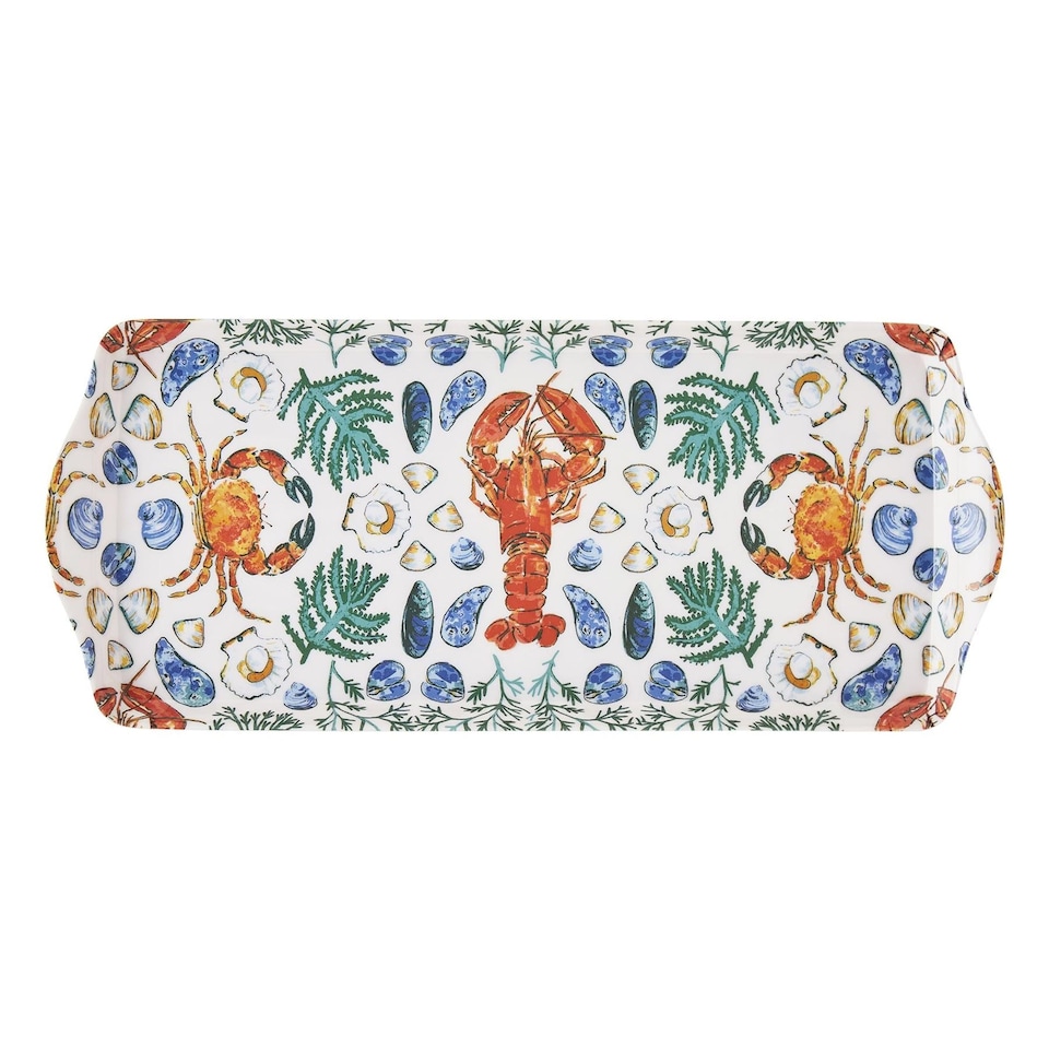 image 1 of Ulster Weavers Shellfish Tray - Small Green