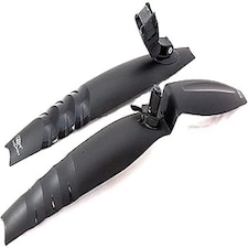 Sport Direct Quick Release MTB/Bike Front/Rear Black Mudguard Set 24" and 26"