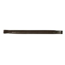 Kincade Classic Leather Plain Horse Browband | Brown | Brown | Full | 1