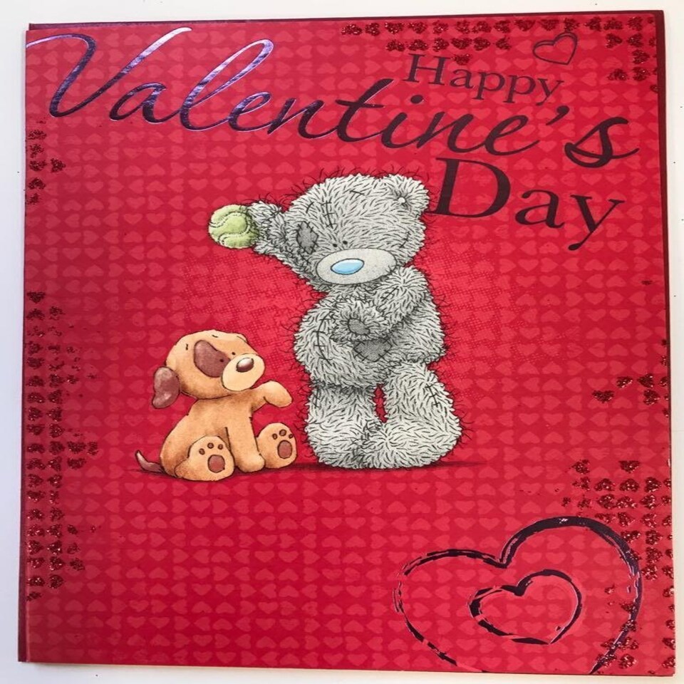 image 1 of Me to You Dog Dizen Love You Valentine's Day Greeting Card