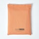image 5 of Homescapes Burnt Orange Linen Deep Fitted Sheet, Double | Orange | Double