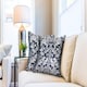 image 2 of Harrow Cushion Cover Navy Blue | Blue