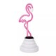 image 1 of Flamingo Neon Light Pink | White