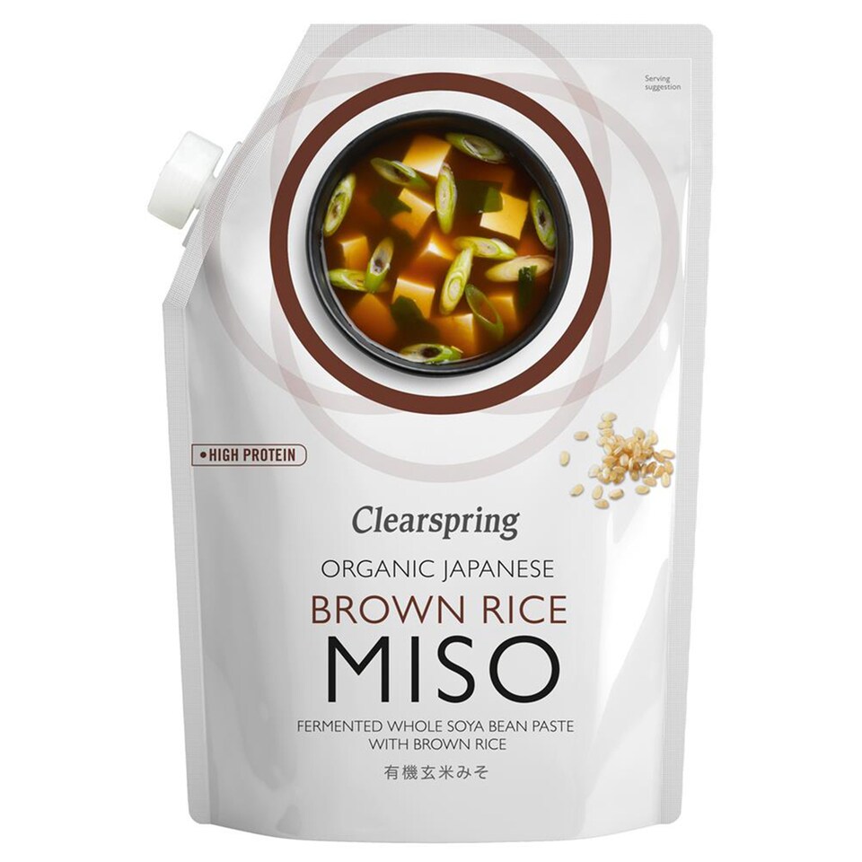 Organic Japanese Brown Rice Miso Paste 300g (Clearspring)