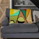 image 2 of abstract portrait (Blanket)
