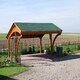 image 3 of Revelatio Double Carport - Pressure Treated Timber - L510 x W530 x H320 cm Brown