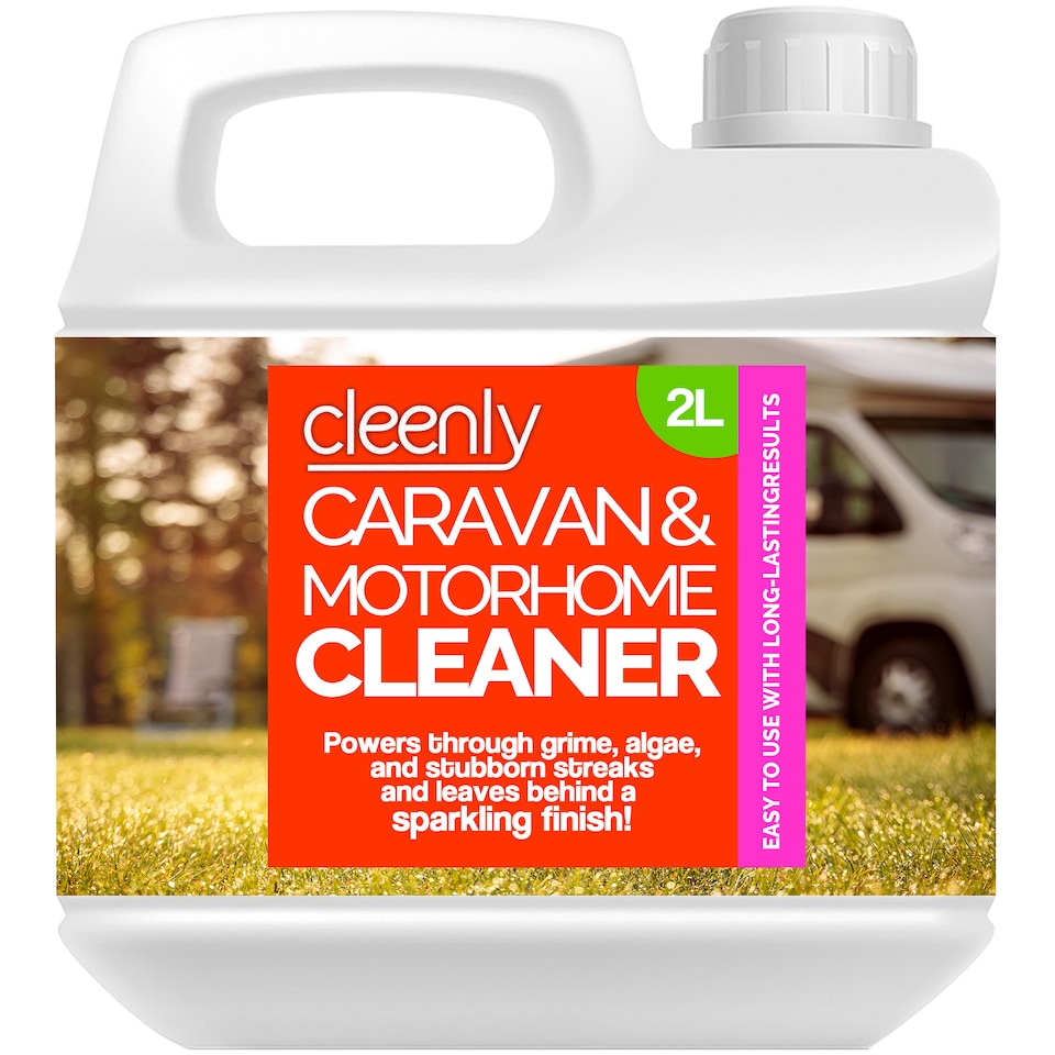 image 1 of Cleenly Caravan & Motorhome Cleaner Dirt & Algae Remover 2L