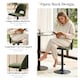 image 7 of SONARA Set of 3 Adjustable Velvet Upholstered Breakfast Bar Stools | Green