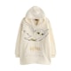 image 1 of Harry Potter Girls Hedwig Blanket Hoodie - Beige - One Size