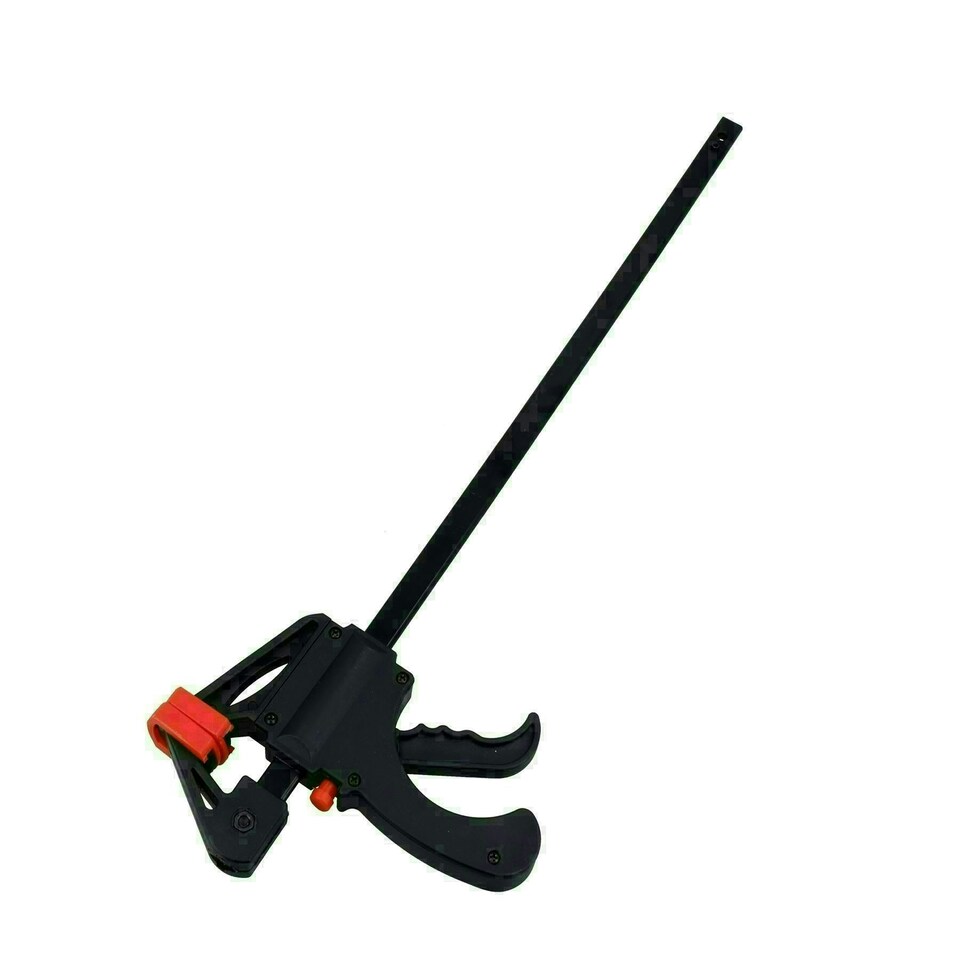 image 1 of 18" Quick Release Rapid Bar Clamp Holder Grip Spreader Speed Clamps 2 Pack
