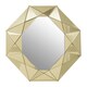 image 1 of Interiors by Premier Gold Frame Wall Mirror Gold