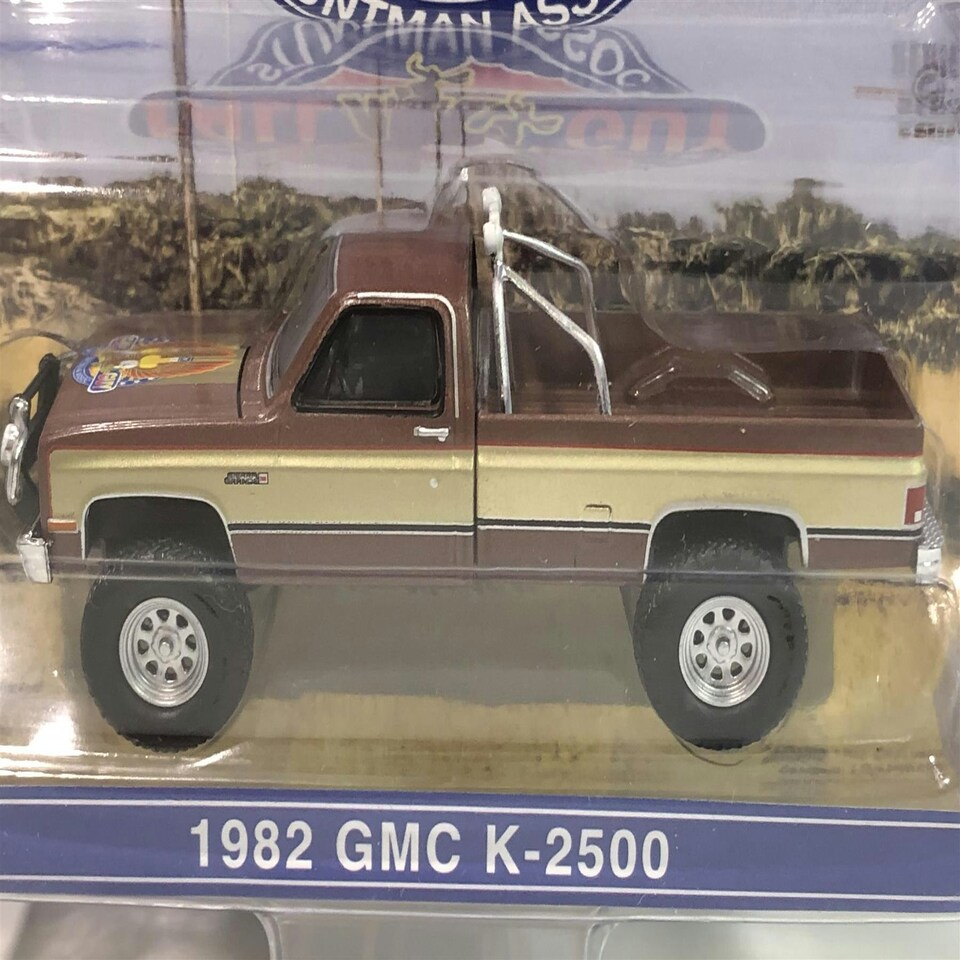 image 1 of Fall Guy Stuntman Association 1982 GMC K-2500 1:64 Scale Greenlight 44860F