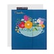image 1 of Bowl of Flowers Design Thank You Card