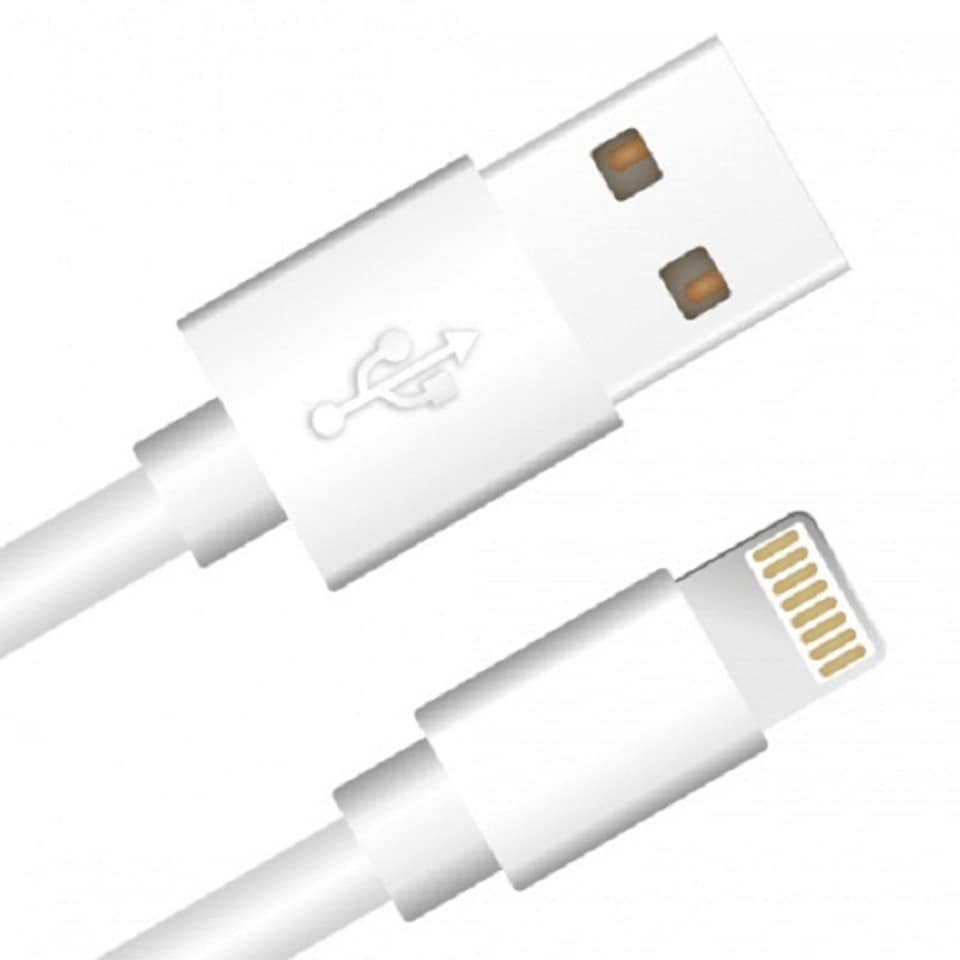 image 1 of Jivo MFi Certified Lightning Cable 1m White, Fast Charging  Sync iPhone Charger Lead