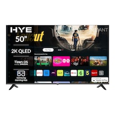 HYE 50" Inch 2K QLED Tizen OS WiFi Frameless Smart TV - 50QLEDS1008