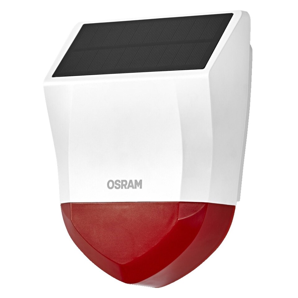 image 1 of Osram Smart+ WiFi Outdoor Alarm Siren Triple Alarm Feature Alexa/Google Home