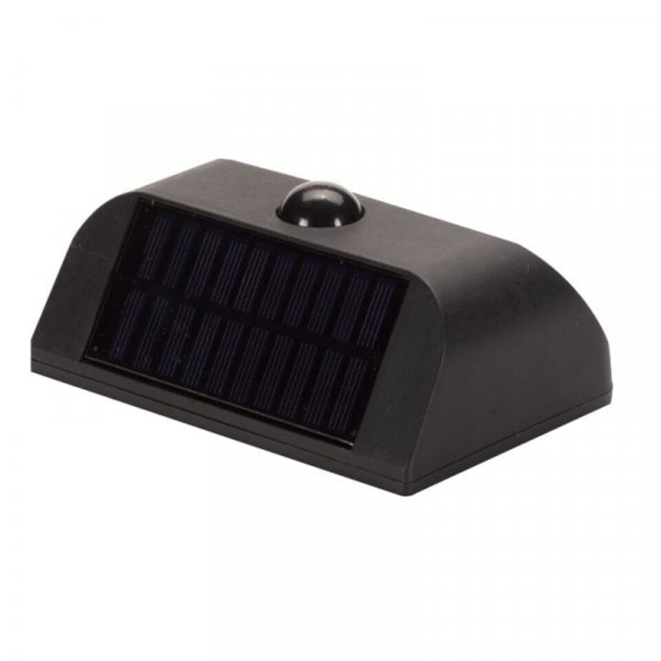 image 1 of Solar Powered PIR Sentinel Motion Light 50 Lumen | Black | 1