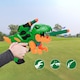 image 1 of Alivio Dinosaur Green Game Blaster Gun With Soft Foam Darts & Targets