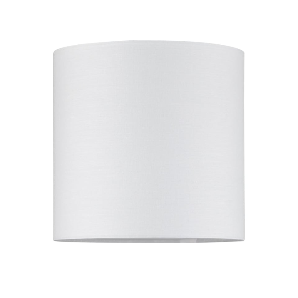 image 1 of Ivory Textured Cotton 17cm Table Lamp Shade | Cream | Small | 1