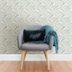 image 2 of NuWallpaper NUS3260 Gustavus Peel & Stick Wallpaper, Grey Multi