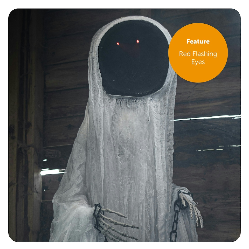 image 1 of Large Faceless Spectre – Halloween Decoration