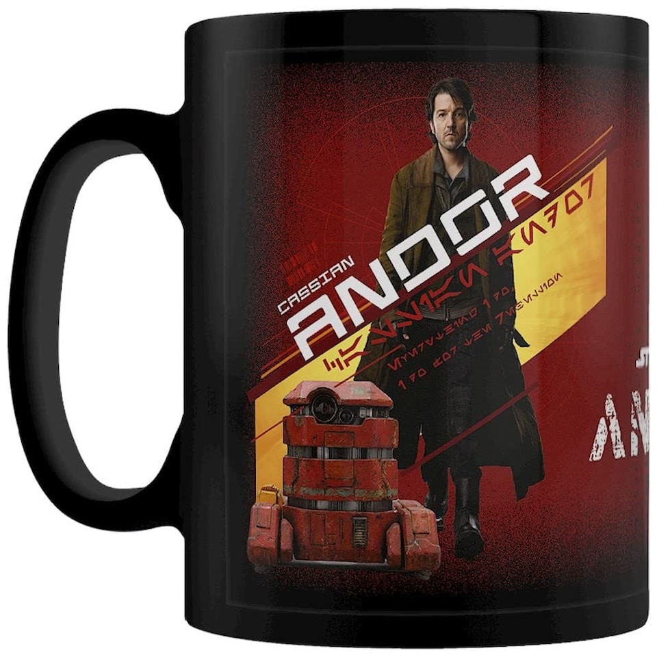 STAR WARS ANDOR (CASSIAN & B2EMO) BLACK MUG - MUGS - STAR WARS N/A