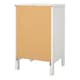 image 5 of Barcelona Bedside Table 3 Drawers in White