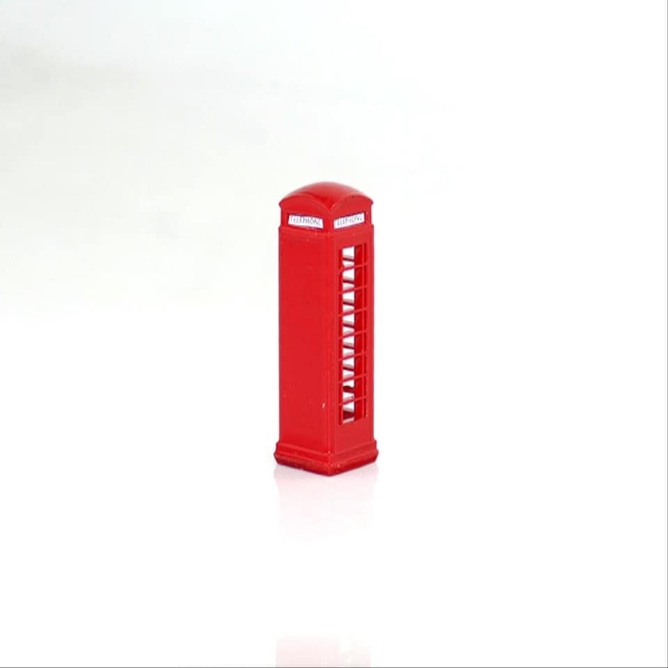 image 1 of GM Structures Telephone Box (Pre-Built)
