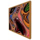 image 5 of Pyschedelic marble pattern (Picutre Frame) White | S